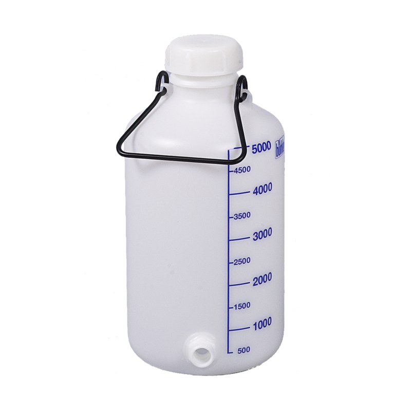 Bouteille de stockage avec tubulure filetée 3/4"