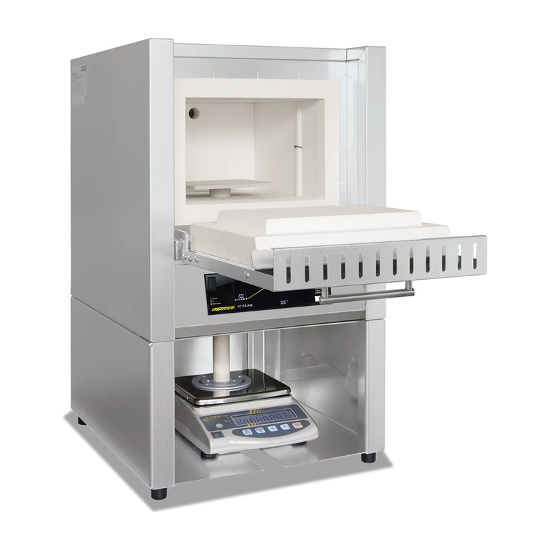 Muffle Furnace incl. Software for Determination of Combustion Loss