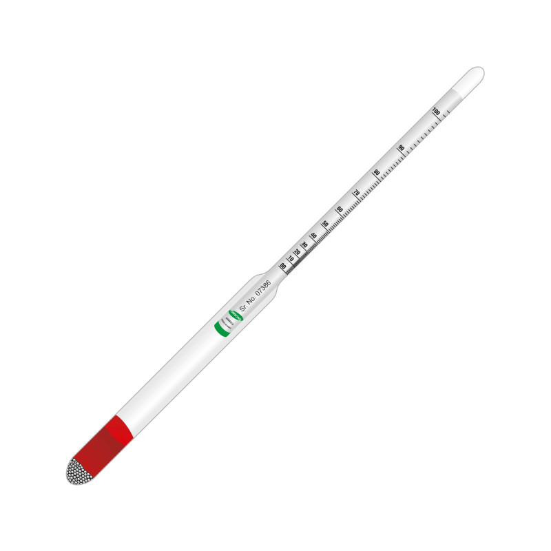 en verre Alcoholometer Gay Lussac