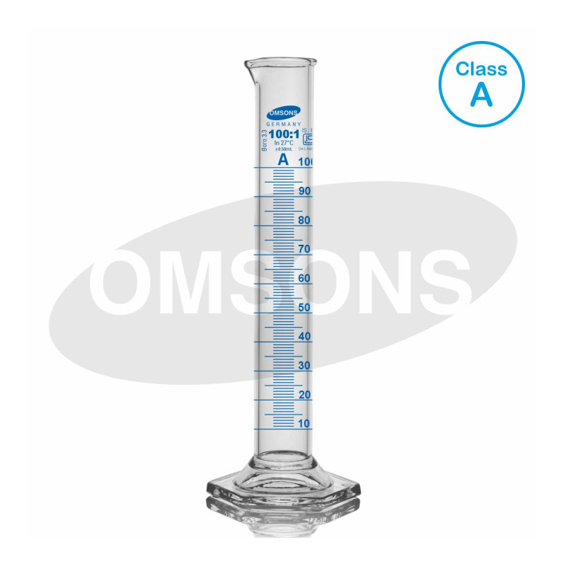 ISI Mark de mesure Éprouvettes Hexagonal Base classe A