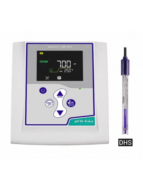 XS pH50 VioLab benchtop pH meter - Electrode 201 T DHS