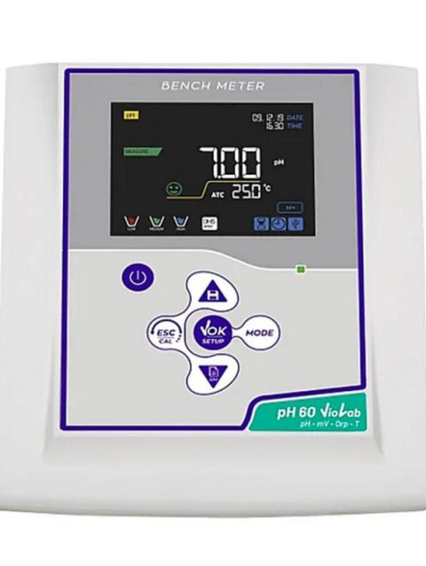 XS pH 60 VioLab benchtop pH meter - Without accessories - pH buffer solutions included