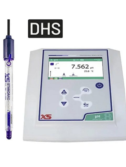XS pH 8 PRO Basic - benchtop pH meter - Standard electrode DHS