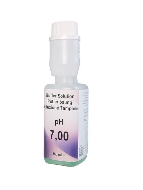 XS Basic pH 7.00 /25°C (green), 250 ml autocal bottle Test solution