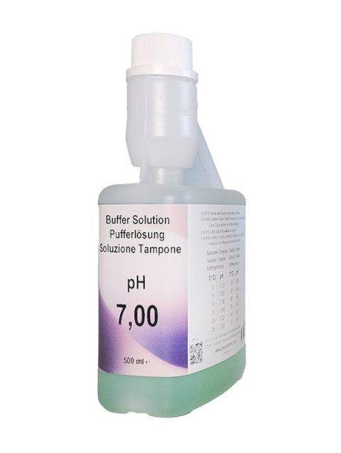 XS Basic pH 7.00 /25°C(green), 500 ml autocal bottle Test solution